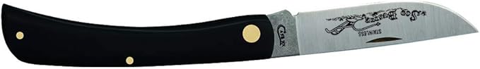 Case Sod Buster Pocket Knives Jet-Black Medium