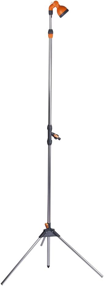 Camplux Outdoor Shower Kit Portable Shower Head Camping Shower with Tripod Stand
