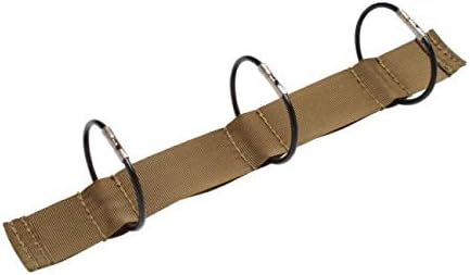 Tactical Notebook Covers | Detachable Flexible 3-Ring Attachment 2 Sizes: for Holding 4.25 x 8” OR for Holding 8.5 x 11” Paper | Optional Vinyl Page Protector Envelopes | with Hook Fastener Backing