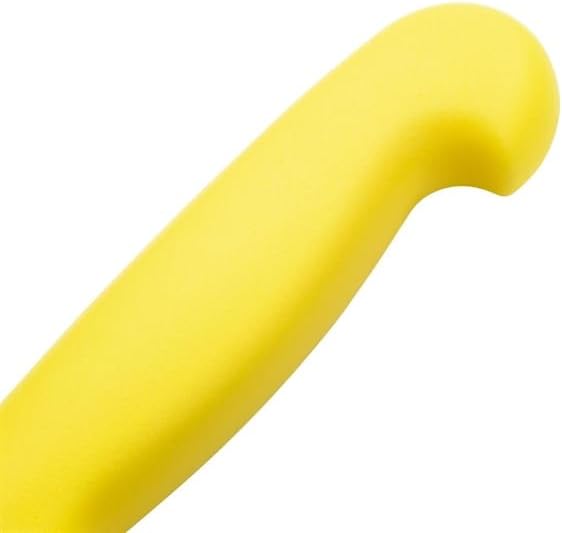 Chefs Knife 6.5 Yellow Handle - Cooked Meats.