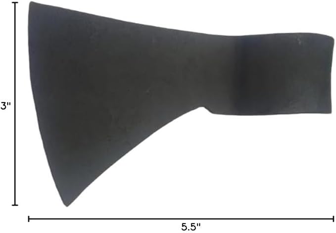 Viking Axe Blade Forged Camping Axe High Carbon Steel EN 45 Sharp Blade Viking Bearded Nordic Handmade Camping Axe Hatchet-Norse Axe Tomahawk Vikings Bearded A05 Axe AZHAN STEEL CRAFT