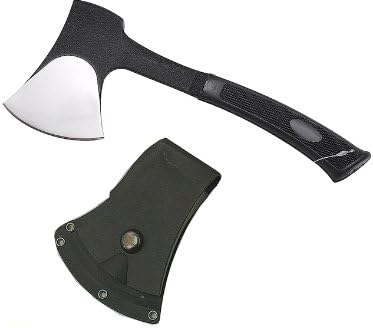 Lastworld 11 Black Tactical Axe with Sheath Black Handle
