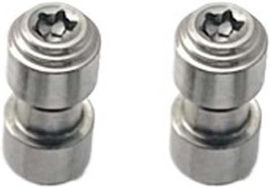 2 Sets Custom Titanium Thumb Stud Screw Replacements Fit for Recon1 and Voyager DIY Making Accessory