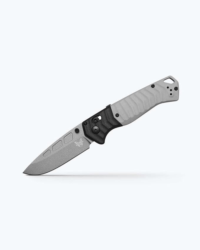 Benchmade - PSK Folding Outdoor Knife with Gray Grivory Handle (593GY-02)