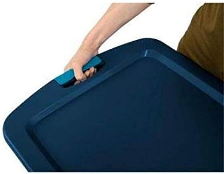 Sterilite 28 Quart / 12 Gallon Clear Latch and Carry Storage Box 16558010