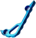 1PC Custom CNC Titanium Alloy Spine Back Spacer Replacement Fits for Bugout 535 DIY Accessory(Blue)