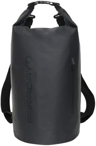 Faraday Defense Waterproof Faraday Dry Bag - 10L Sling Pack - Fast Easy Access for Device Shielding - Protect Data and Devices from Hacking Tracking EMP…