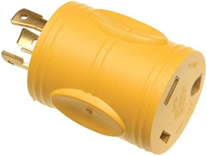 Arcon 14398 Generator Round Power Adapter 30-AmpBlack