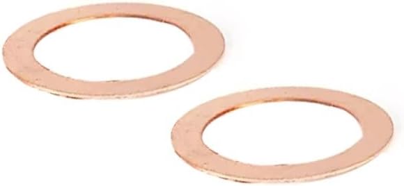 2-Piece Set CNC Copper Washer Repalcement Fits for Strider SNG and SMF(Small)