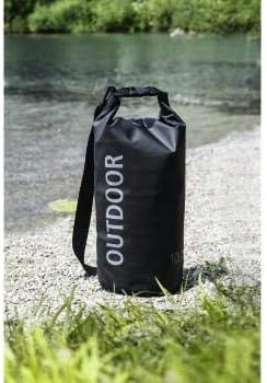 Hama Outdoor Bag (Waterproof) Black/Red 4-6 14 (36cm) Dry Bag