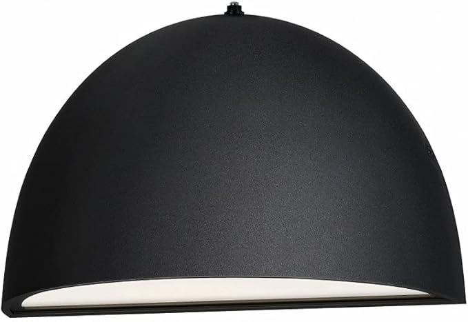 Maxim Lighting Pathfinder 1-Light Outdoor Wall Light | Black Aluminum Finish | Transitional Outdoor Light Fixture | Ideal for Porches Patios &amp Garages | Wet Rated | Home Decor Light Fixture | 521