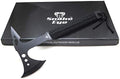 Snake Eye Tactical Compact Tomahawk Full Tang | Camping Axe | Outdoors | Gaming (Black 2)