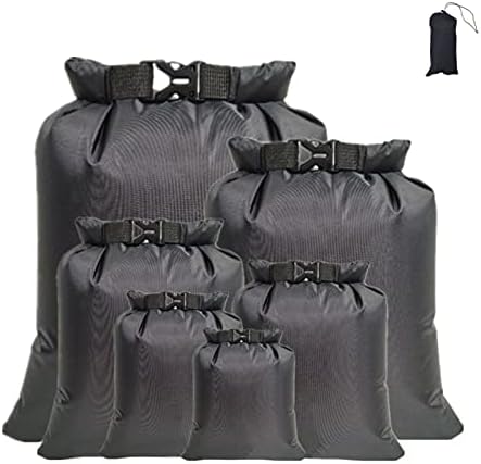 Waterproof Dry Bag 1.5L/2.5L/3L/3.5L/5L/8L 6-Pack Dry Sack Backpacking Gear Waterproof Dry Bag Backpack for Kayaking Boating Rafting Swimming Camping Hiking Fishing
