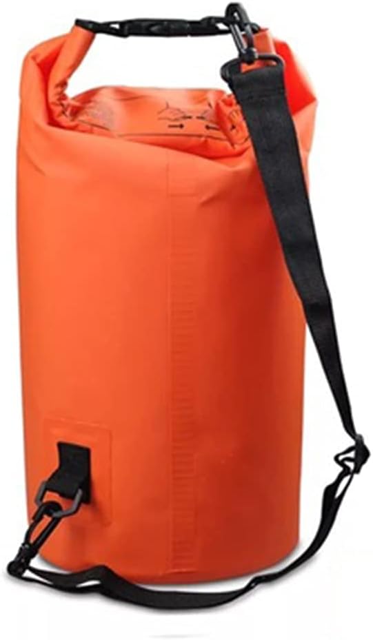 2L/5L/10L/15L/20L/30L Waterproof Dry Bag Roll Top Dry Compression Sack Keep Gear Dry Clean for Kayaking Beach Rafting Boating (Color : Orange Size : 10L)