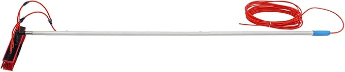 19.7Feet Reach Solar Panel Cleaning Brush &amp Pole Water Fed Pole KitSuitable for high Windows Cleaning Solar photovoltaic Panel Cleaning and Cleaning Cars Trucks Vans caravans Windows