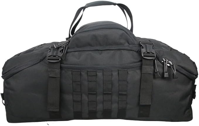 tactical backpack Bolsa de gimnasio táctica militar para hombre morralde 40L 60L 80L impermeable para acampar bolsas de viaje deportivas assault pack ( Color : 40L Black  Size : Estados Unidos