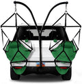 HAMMAKA Trailer Hitch Stand and 2 Ripstop Nylon AIR LITE Chairs (Kelly Green)