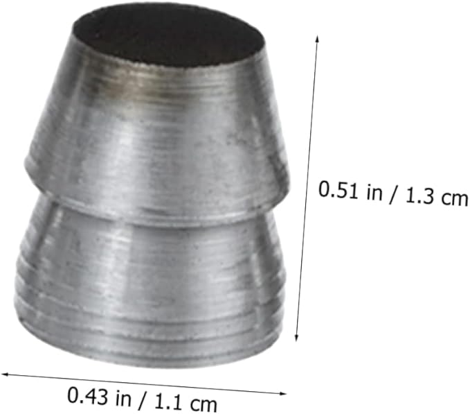 Angoily 60pcs Conical Handle for Gardening Handle Fixers Safety Adapters for Enhanced Grip and Stability Suitable for Garden Tools