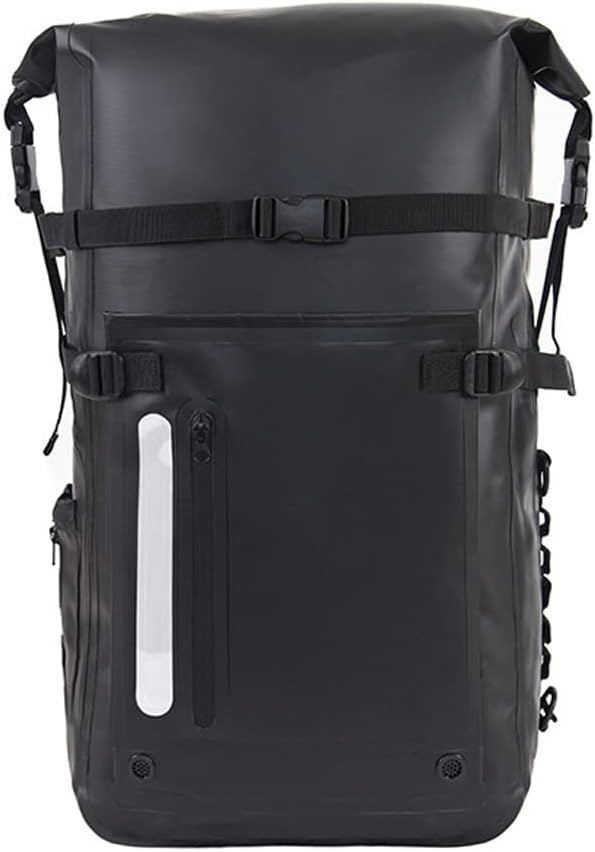 LANGWEI Waterproof Dry Bag Backpack 30L Diving Equipment Dry and Wet Separation Bag Float Roll Top Waterproof Duffel for Swim Beach Kayaking Boating Rafting