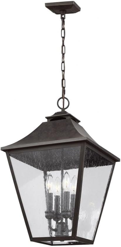 Feiss Generation Lighting-Sean Lavin-Four Light Outdoor Hanging Lantern in Traditional Style-13.25 Inch Wide by 23.38 Inch Tal