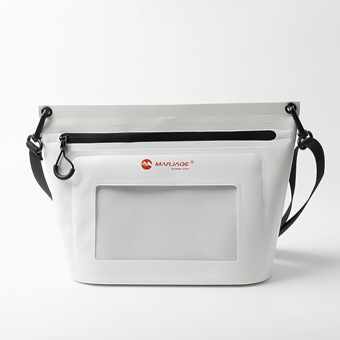 IPX7 Waterproof Bag with Touchscreen Phone PocketFloating Airtight Shoulder Bag for SwimmingRaftingCyclingHiking