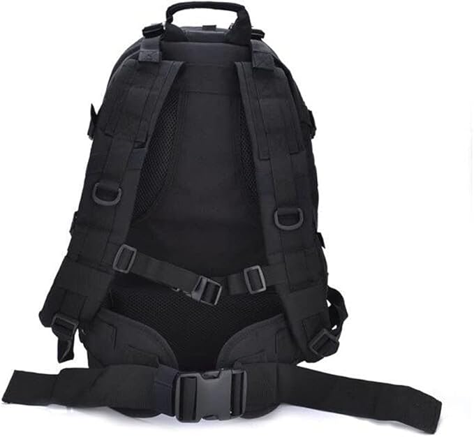 Outdoor Sports Pack Hiking Bag Tactical Rucksack Camo Knapsack Combat Camouflage Tactical Molle 40L Backpack - 3 Color Desert