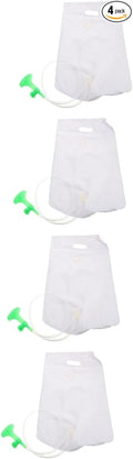 4pcs Portable Inflatable Shower Bag for Bedridden Patient Hair Washing Bedside Bathing Tool Splash