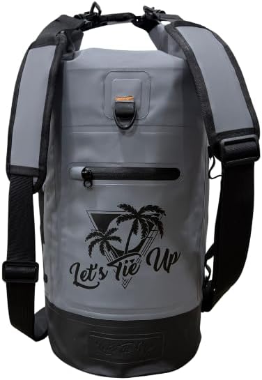 Let's Tie Up Waterproof Dry Bags for Boating and Outdoors | Ultimate Roll-Top Dry Bag: Style Functionality and 100% Waterproof Protection for All Your Boating and Outdoor Adventures | 30L