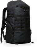 Tactical Backpack Military Molle Hiking 56-75L Assault Tactical Outdoor Hiking Bag Camping Camouflage Bag Black