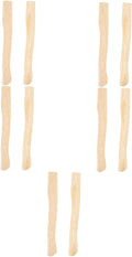 Shovel Handle Replacement Camping Hatchet 6 Pcs Ax Handle Mini Wooden Camping Ax Hoe Replacement Grip Wood Handle Replacement(As Shownx5pcs38x4.4cmx5pcs)
