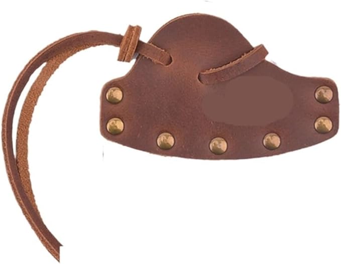 PU Leather Axe Blade Sheath Protective Axe Head Cover Hatchet Cover Protector for Outdoor Camping Blade Protection