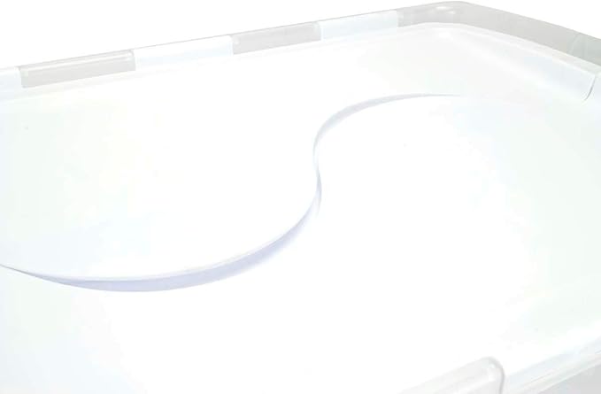 STERILITE 19148006 48QT Hinged Lid Store Box