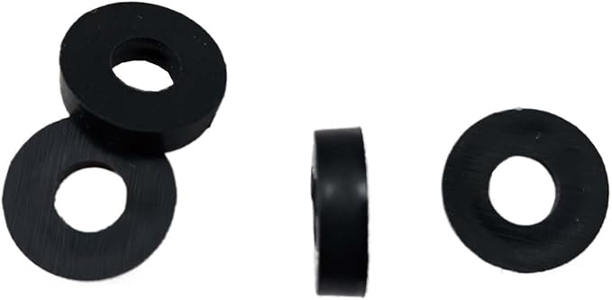 100 Pieces Rubber Washer Gasket Replacements Fit for Kydex Sheath Knife Case DIY Accessory