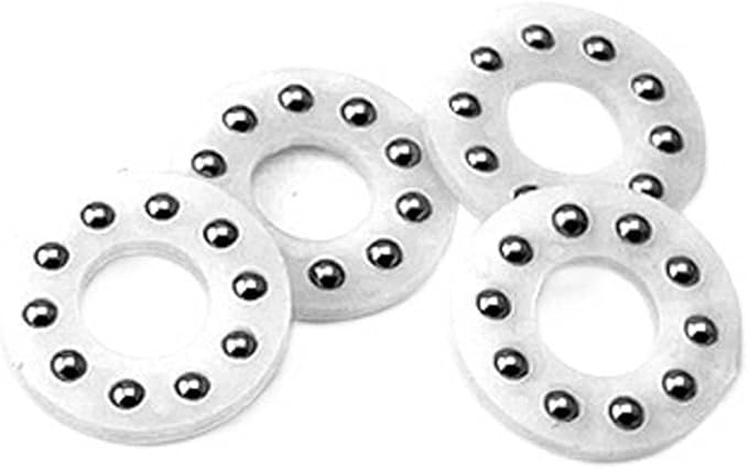 4 Pieces Pack Thrust Ball Bearing Replacements Fit for Outdoor Pocket Knives(X-Small)