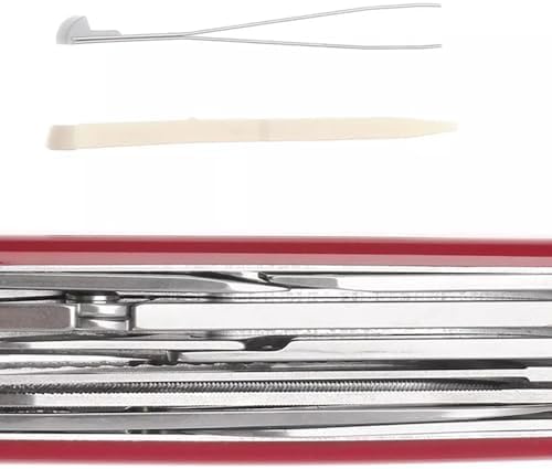 Victorinox Handyman Swiss Army Knife 24 Functions Swiss Made Pocket Knife with Large Blade Screwdriver Chisel and Pliers - Red
