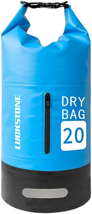 Waterproof Dry Bag Dry Bags for Kayaking Waterproof Dry Bag 10L/20L Large-Capacity Bucket Bag with Shoulder Straps Lightweight Backpack for Rafting Swimming Kayaking Camping