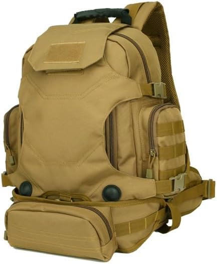 Tactical Backpack Military Molle Hiking 20-35L Outdoor Camouflage Pack Tactical Special Combat Bag Digital Camouflage