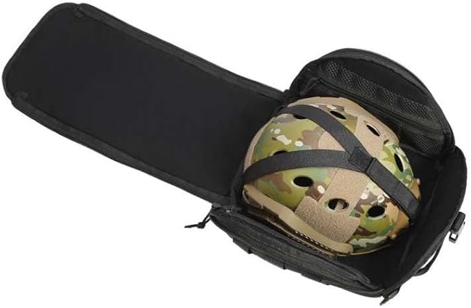Tactical Helmet BagAirsoft MOLLE Clamshell Helmet Storage Pack Carrying Bag Case