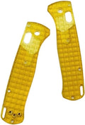 1 Pair Custom Utem Scales Fits for Benchmade Bugout 535 Clear PEI Handle Patch