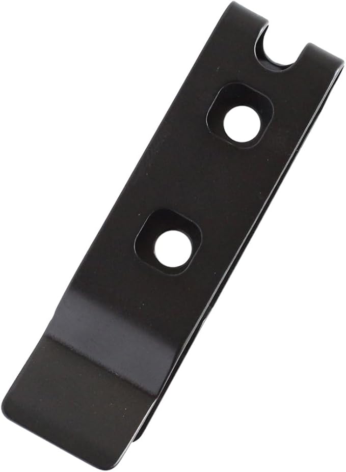 1PC Pocket Clip with 2 Sets Screws Fits for Knife Sheath Custom Stainless Kydex Clip Waist Clip for Small Straight Knife