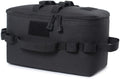 Outdoor Sports Molle Hiking Camping Backpack Tactical Camouflage Pack Kit Pouch Bag - Black
