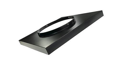 QuietCool SLR-CRB-2424 Solar Roof Mount Attic Fan Curb Mount Adapter - for Flat Roofs 3:12 Pitch and Below - Compatible with AFR SLR Models