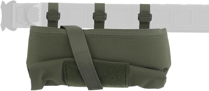 Tactical Belt Roll up Dump Pouch Foldable Tool Bag Pack for Airsoft Hiking Mag Pouch Accessory
