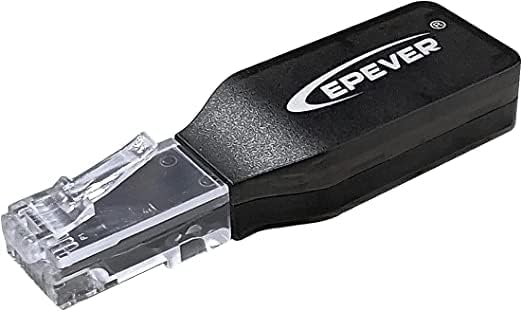 EPEVER WiFi Module 2.4g Remote Control with Real Time Data for Tracer an Plug and Play RJ45 Rs485 Communication (WiFi 2.4G RJ45 D)