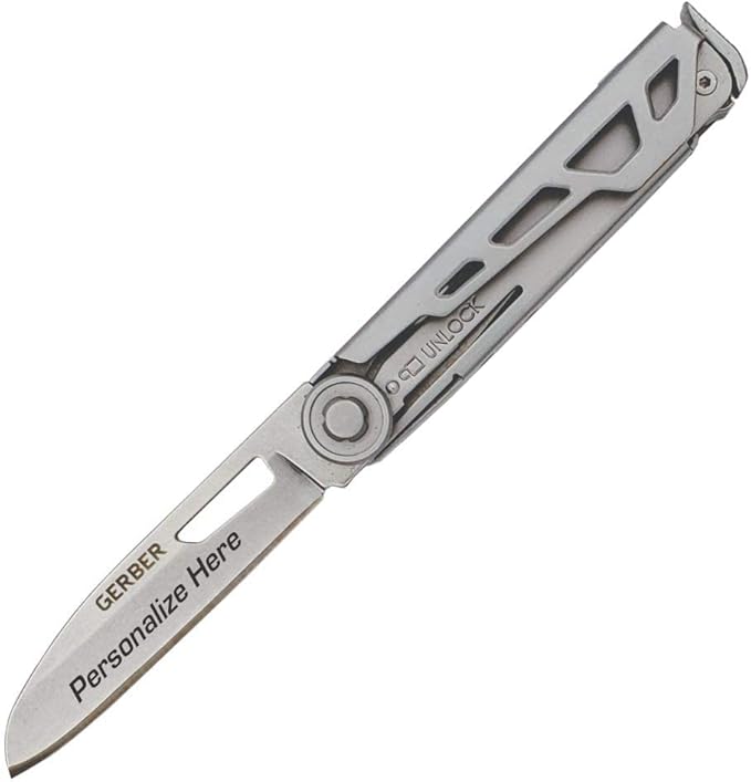 Custom Laser Engraved Gerber Armbar Drive Multi-tool Onyx