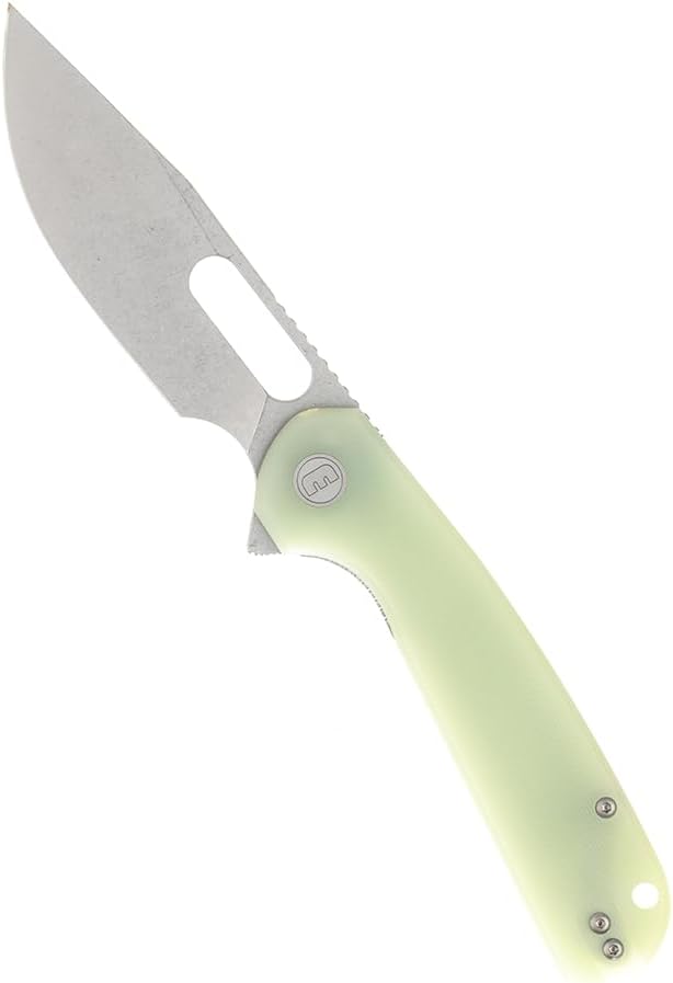 LIONGMAH Folding Pocket Knife 3.75 BladeG10 Handle Liner Lock Reversible Pocket Clip for Everyday Carry Outdoor Activities Perfect Tool for Camping Hunting Survival (Left-handed version)