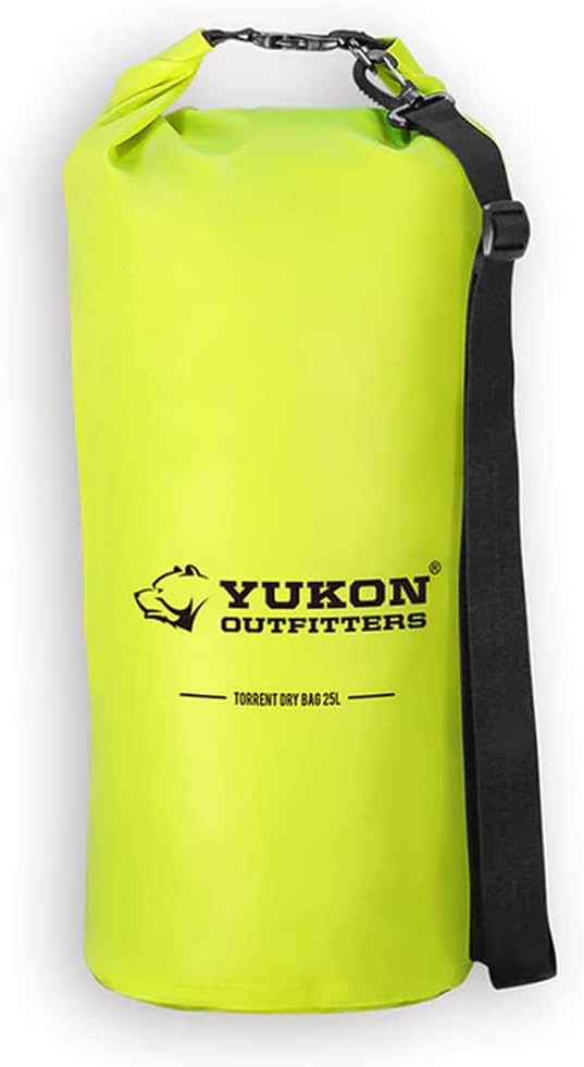Yukon Outfitters Outdoor Kayaking Sailing River Welded Seams Watertight Dry Bag 25L