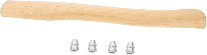 Mipcase 5sets Axe Handle Replacement Wooden Hatchet Handle for Firewood Gardening and Outdoor Activities Accessory for Enhanced Performance