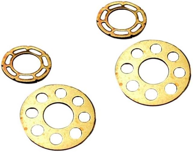 2 Sets Custom Brass Gasket Replacements Fit for Chris Reeve Large Sebenza Umnumzaan Copper Washers DIY Making Accessory