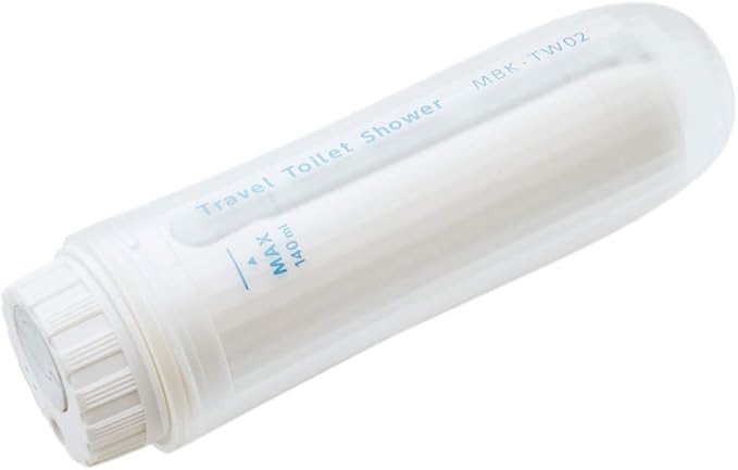 Miyoshi Electric Type Travel Toilet Shower MBK-TW02WH (White)【Japan Domestic Genuine Products】【Ships from Japan】